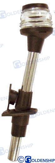 Luz T.h. Telesc. 24" Negra Goldenship