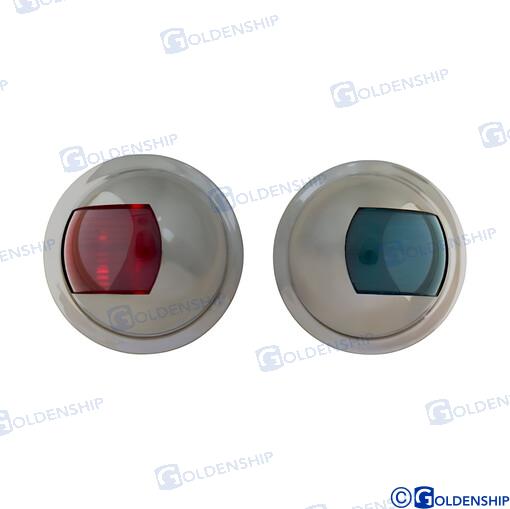 Par Luces Navegacion Inox Led Sea Lume (Ref. GS10362)