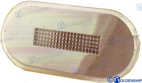Luz Interior/exterior Ovalada Led Goldenship