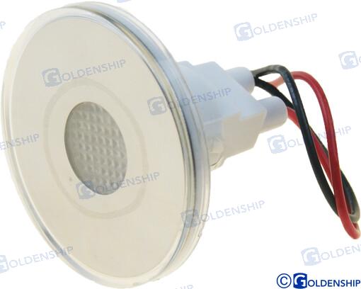Luz Interior/exterior Redonda Led Naranj Goldenship