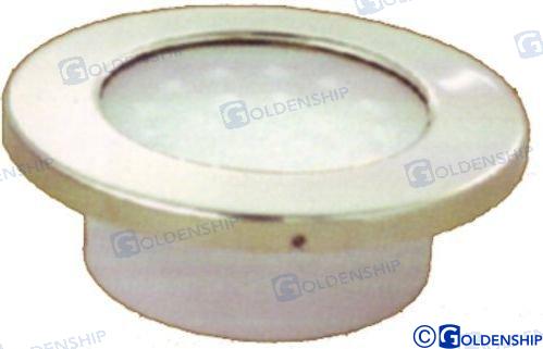 Luz Interior/ext. Redonda Inox Led Goldenship