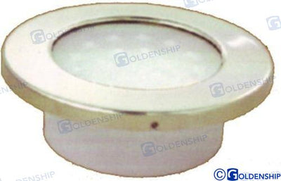 Luz Interior/exterior Redonda Inox 3" Le Goldenship