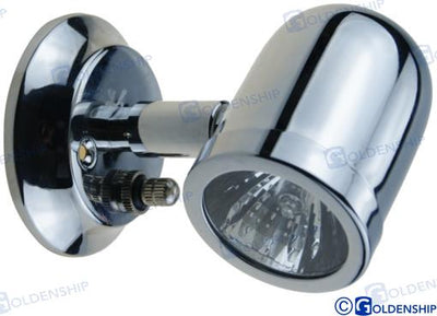 Aplique Laton Cromado 12V 10W Goldenship