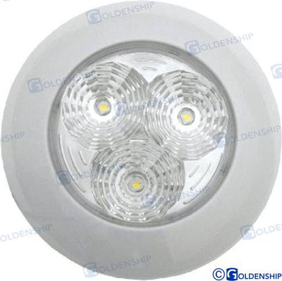 Plafon Interior Led 3W 12V-28V Blanco Goldenship
