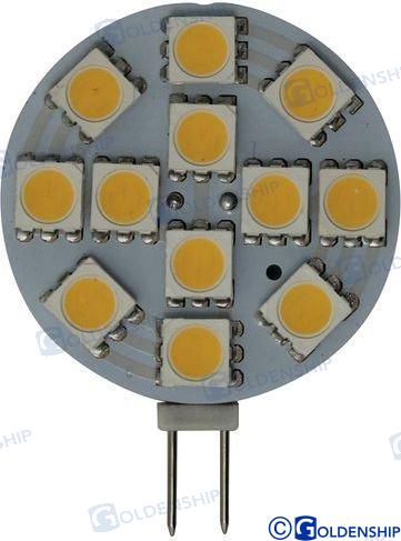 Bombilla G4 Vertical 12LED 2,2W 12/30V Goldenship (Ref. GS10508)