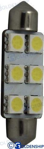 Bombilla Feston 6LED1,3W 10/30V (2) Goldenship