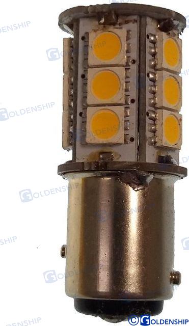Bombilla BAY15D 15LED 24V Goldenship