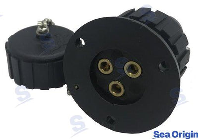 Enchufe Nylon 3 Amp. 3 Polos Sea Origin