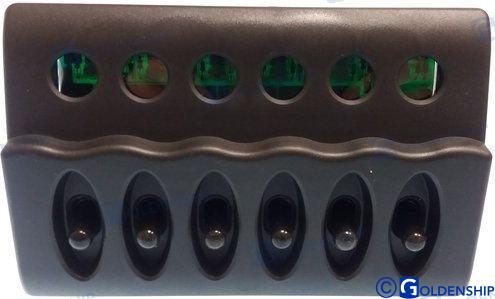 Panel 6 Interruptores Goldenship (Ref. GS11179)