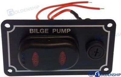 Panel Interruptor Achique Horiz. 15A Goldenship