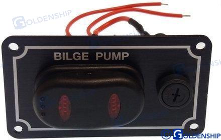 Panel Interruptor Achique Horiz. 15A Goldenship