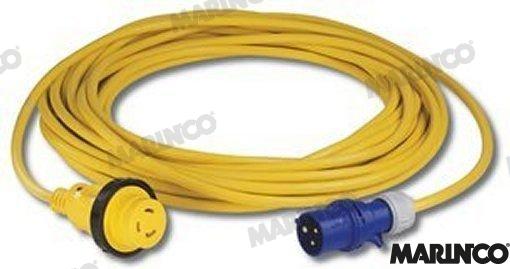 Cable 16A-220V 10M C/conectores Marinco