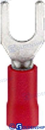 Terminal Cable Ojal Abierto/rojo (25) Goldenship (Ref. GS11616)