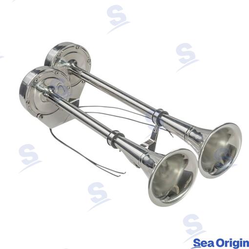 Bocina Tromp.doble 40/47CM 12V Sea Origin