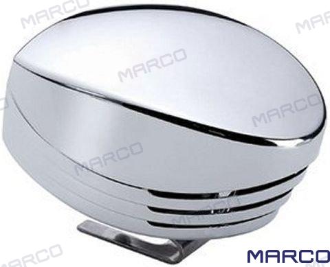 Bocina Electrica Shark 12V Cromada Marco