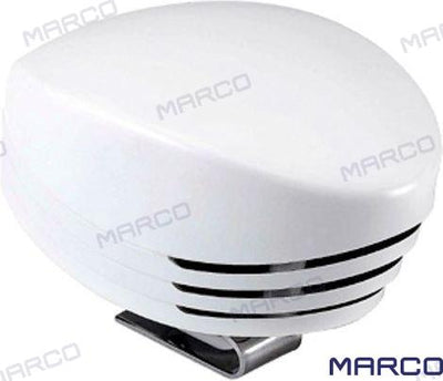 Bocina Electrica Shark 12V Blanca Marco