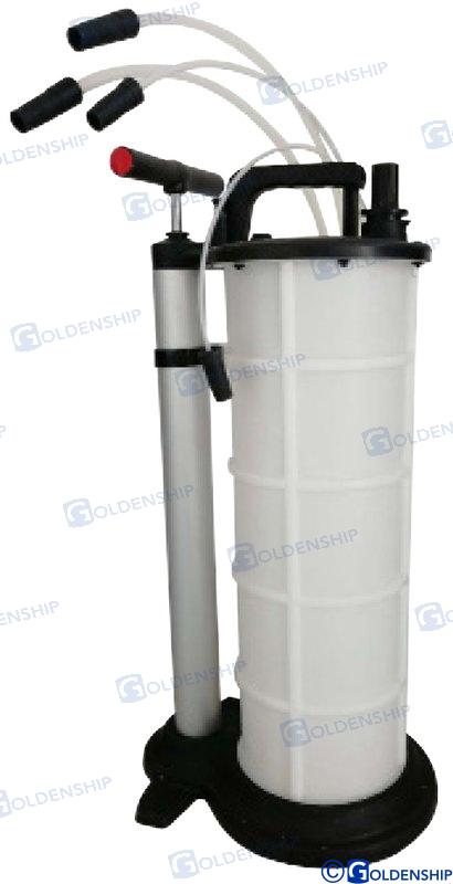 Bomba Extractor Aceite 9 Lt. Goldenship