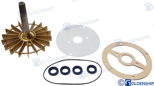 Kit Impulsor+eje Bomba 50MID Liverani