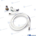 Ducha Leva Blanca (pvc 2.5 M) Goldenship