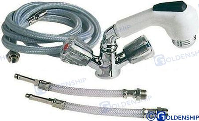 Grifo Ducha Mezclador (pvc 1.5M) Goldenship