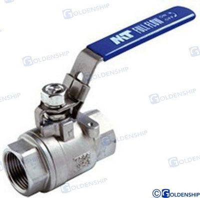 Valvula Bola 1" Inox. Goldenship