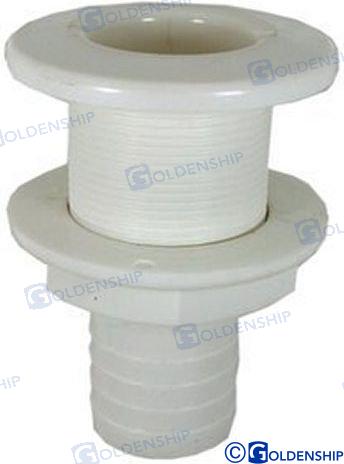 Pasacasco Plastico C/adaptor 3/4" Goldenship