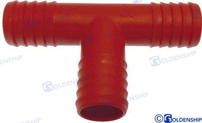 Empalme "t" 20 Mm Rojo Goldenship