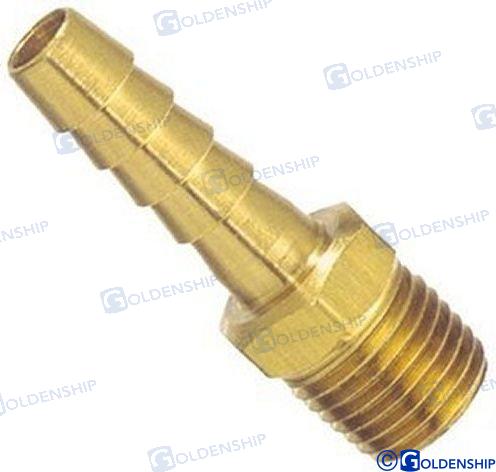Racor Valvula 3/8" - 12MM Goldenship
