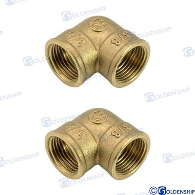 Codo Laton H/h 2.1 2" Goldenship