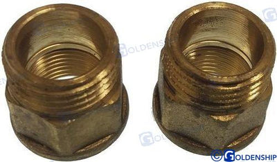 Racor Reduccion 1/2"M - 3/8"H (2) Goldenship