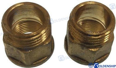 Racor Reduccion 3/4"M - 1/2"H (2) Goldenship