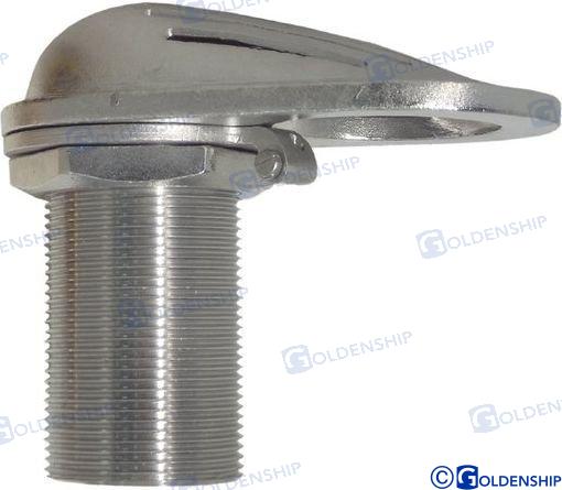 Toma C/pasacascos 3/8" Inox Goldenship