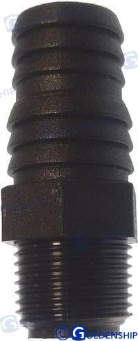 Racor 3/8" - 15MM. Polipropileno Goldenship