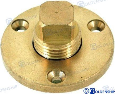 Conducto Desague C/tap.laton Goldenship