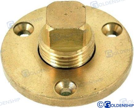 Conducto Desague C/tap.laton Goldenship