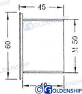 Pasacascos C/valv. 42X45 Goldenship