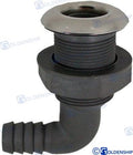 Pasacascos Nylon/inox 90º 1-1/2" Goldenship
