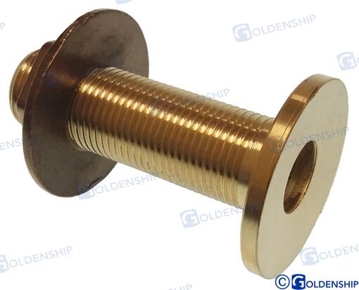 Pasacascos Laton Emp. 3/8" Goldenship