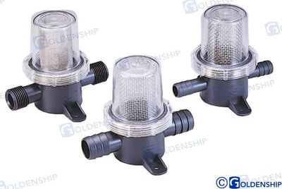 Filtro Agua 3/4" Manguera Goldenship