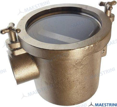 Filtro Agua 90º Inox 1 1/2" Maestrini