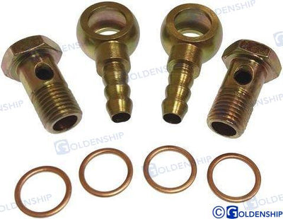 Kit Racors Giratorios 8MM (cav) Goldenship