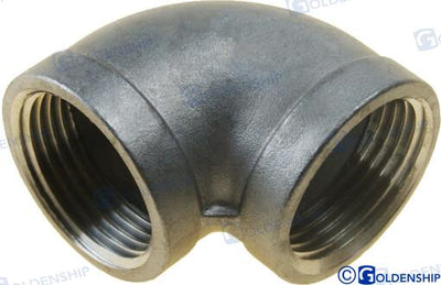 Codo 90º H-h Inox 1" Goldenship