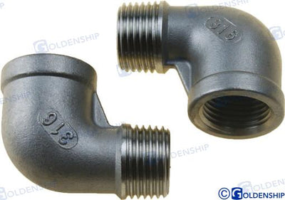 Codo 90º M-h Inox 1/2 (2) Goldenship