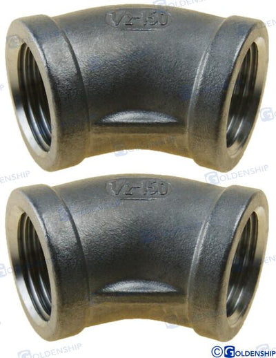 Codo 45º H-h Inox 1/2 (2) Goldenship
