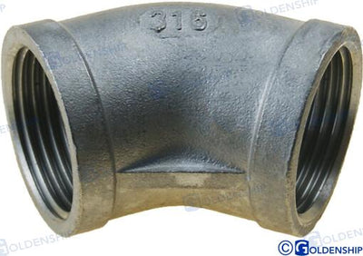 Codo 45º H-h Inox 1" Goldenship