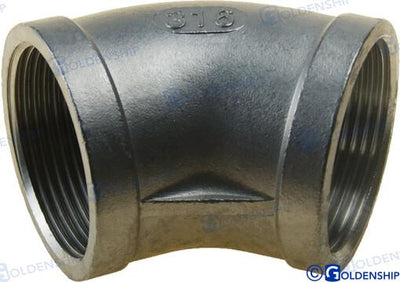 Codo 45º H-h Inox 1-1/2 Goldenship