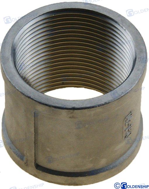 Conector Doble H-h Inox 1-1/4 Goldenship