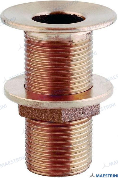 Pasacasco Embutido Bronce 4" Maestrini