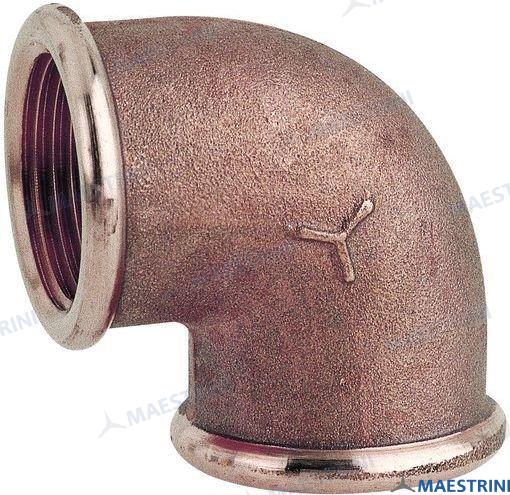 Codo F/f 90º Bronce 3/8" Maestrini