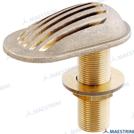 Pasacasco C/ Rejilla 1/2'' En Laton Cr Maestrini
